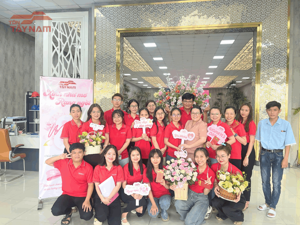Women's Day celebration at the factory